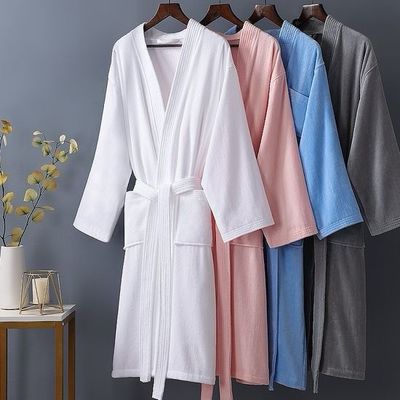 Luxury Unisex SPA Soft 100% Cotton Hotel Velour Terry Bagno